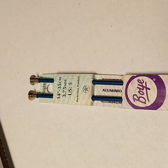 Boye Blue Knitting Needles NWT - Picture 4 of 5
